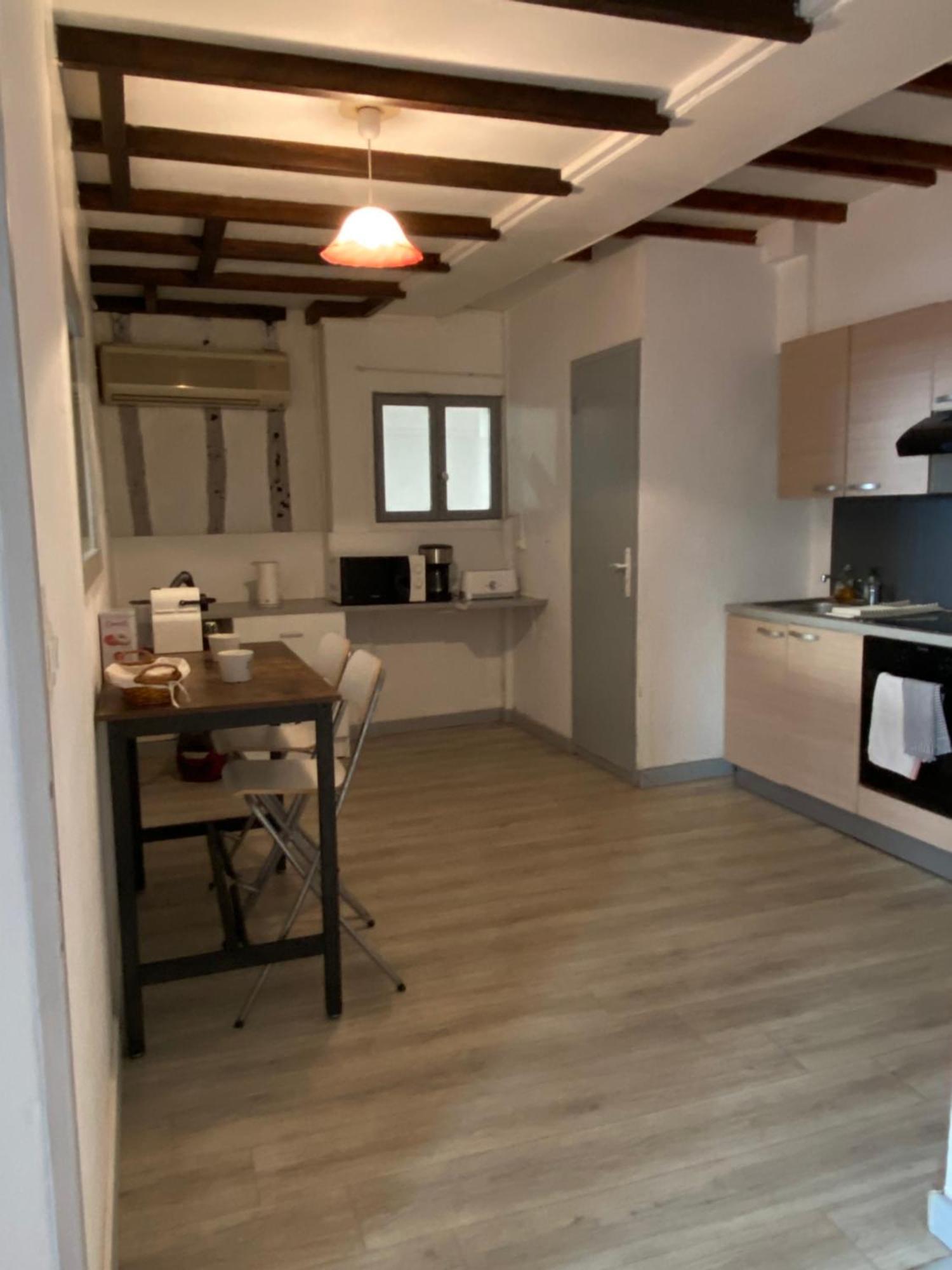 Appartement 3 Pieces Rdc Plein Centre Ville Marciac Exteriör bild